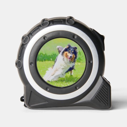 Collie Maßband (Vorderseite)