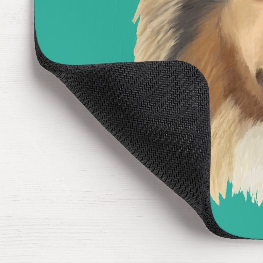 Collie Mousepad (Ecke)