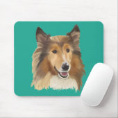 Collie Mousepad (Mit Mouse)