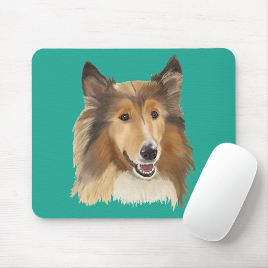 Collie Mousepad (Mit Mouse)