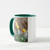 Collie N Tulips Tasse (Vorderseite Links)
