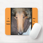 Collie NOSE. Mousepad (Mit Mouse)