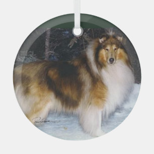 Collie Ornament