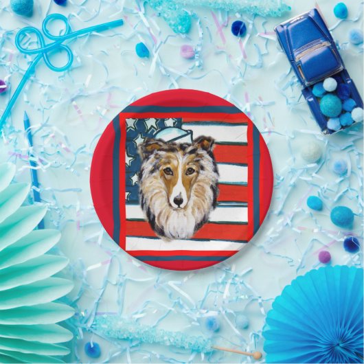 Collie Pappteller (Party)