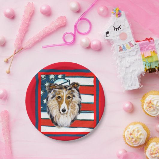 Collie Pappteller (Party)