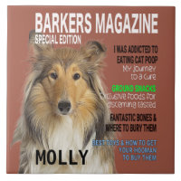 Collie Parody Magazine Cover
