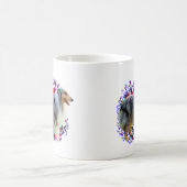 Collie Patriot Kaffeetasse (Mittel)