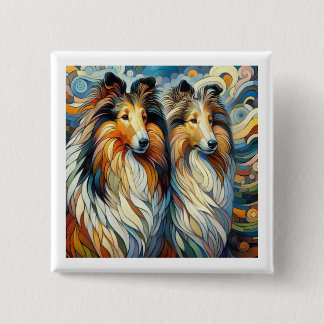 Collie Paw Casso Button