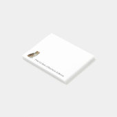 Collie Personalize Notes Post-it Klebezettel (angewinkelt)