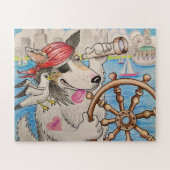 Collie Pirate Puzzle (Horizontal)