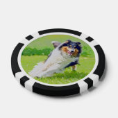 Collie Pokerchips (Einzeln)
