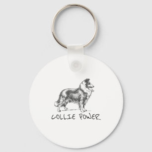 Collie Power Schlüsselanhänger