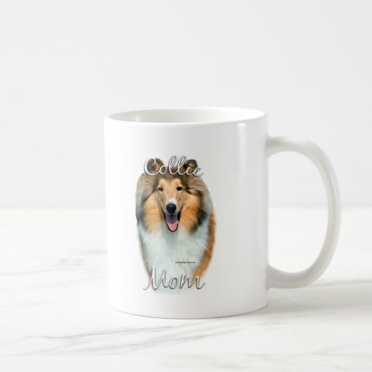 Collie (rau) Mama 2 Kaffeetasse (Rechts)