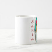 Collie (rau) Santa Paws Kaffeetasse (Mittel)
