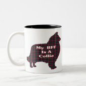 Collie Rough BESTE FREUNDIN Tasse (Links)