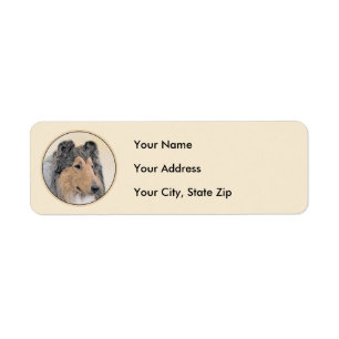 Collie (Rough) Malerei - Niedliche Original Hunde
