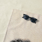 Collie (Rough) Malerei - Niedliche Original Hunde Strandtuch (Beispiel)