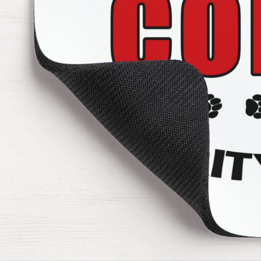 Collie Security Mousepad (Ecke)