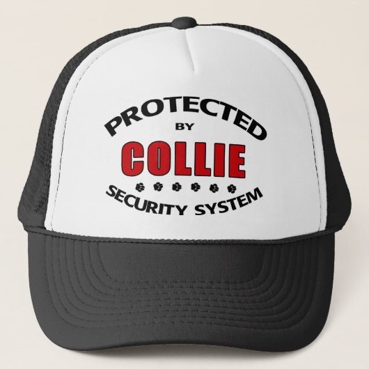 Collie Security Truckerkappe (Vorderseite)