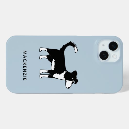 Collie Sheepdog Name Case-Mate iPhone Hülle (Rückseite (Horizontal))