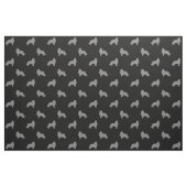 Collie-Silhouette-Muster Stoff (Fat Quarter (45,7 x 55,9 cm))