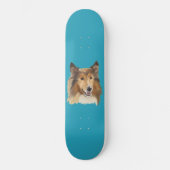 Collie Skateboard (Vorderseite)