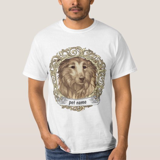 Collie T-Shirt (Vorderseite)