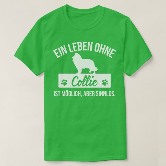 Collie T-Shirt (Design vorne)
