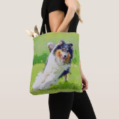 Collie Tasche (Von Nahem)