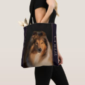 Collie Tasche (Von Nahem)