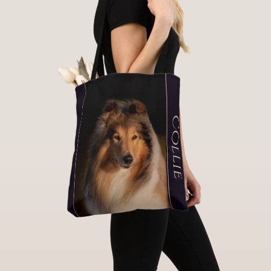 Collie Tasche (Von Nahem)