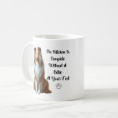 Collie Tasse (Vorderseite Links)