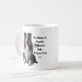 Collie Tasse (Vorderseite Links)