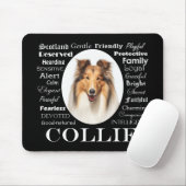 Collie Traits Mousepad (Mit Mouse)