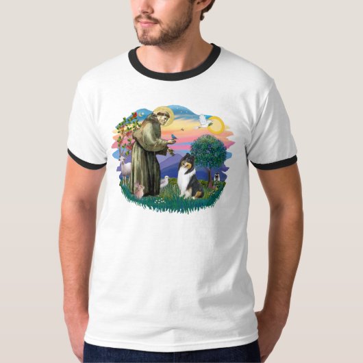 Collie (Tri-Farbe) T-Shirt (Vorderseite)