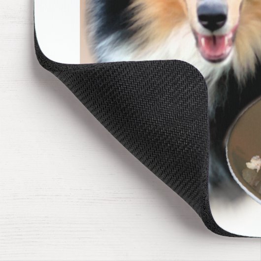 Collie Turkey Mousepad (Ecke)