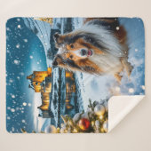Collie Urlaub  Sherpadecke (Vorderseite (Horizontal))