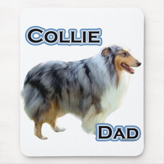 Collie Vater 4 Mousepad (Vorne)