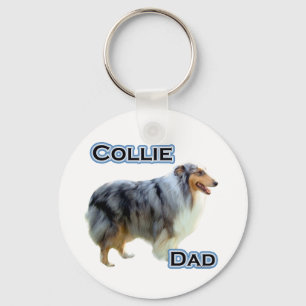 Collie Vater 4 - Schlüsselanhänger