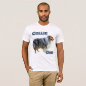 Collie Vater 4 T-Shirt (Vorne ganz)
