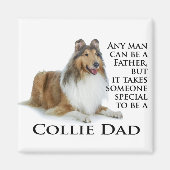 Collie Vater Magnet (Vorne)