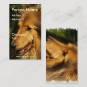 Collie-Visitenkarte Visitenkarte (Vorne/Hinten)