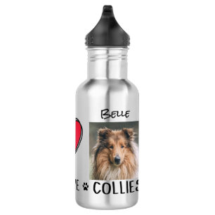 Collie Wasserflasche Hunde Liebhaber