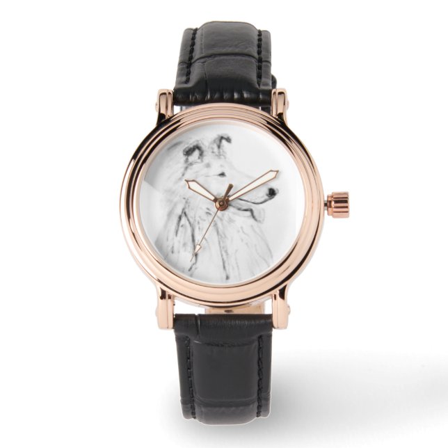 Collie Watch von Hevener Armbanduhr (Vorderseite)