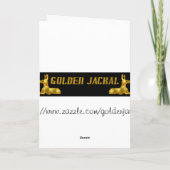 Collie Welcome Zuhause. Schön, dass du wieder Zuha Karte (Rückseite)