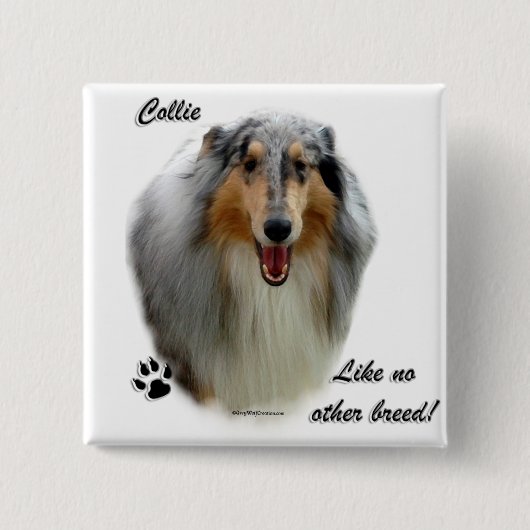 Collie wie keine andere Rasse Button (Vorderseite)