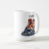 COLLIE - wir lieben Collies Kaffeetasse (VorderseiteRechts)
