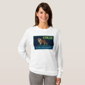 Collie-Zitrone LabelSan Dimas, CA T-Shirt (Vorne ganz)