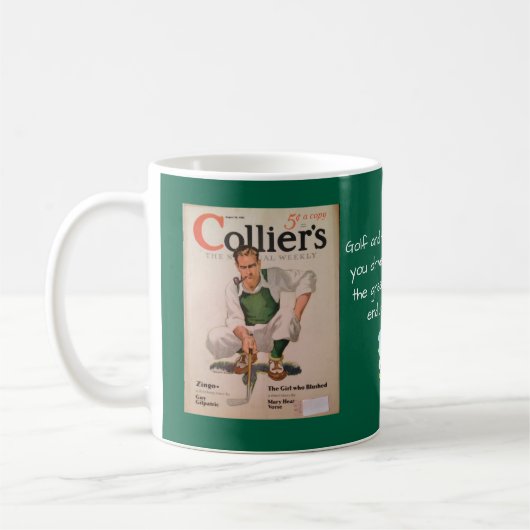 "Colliers Golf Pro" Kaffeetasse (Links)