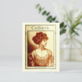 Collier's magazine 1909, Gibson girl Postkarte (Stehend Vorderseite)